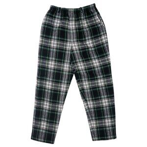 Vintage 80s Mark Reed Green Plaid Pants